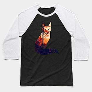 Autumn Fox Baseball T-Shirt